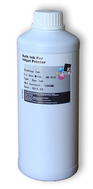 Butelka Black Lexmark 1L tusz barwnikowy Uniwersal THI Butelka Black Lexmark 1L tusz barwnikowy Uniwersal THI