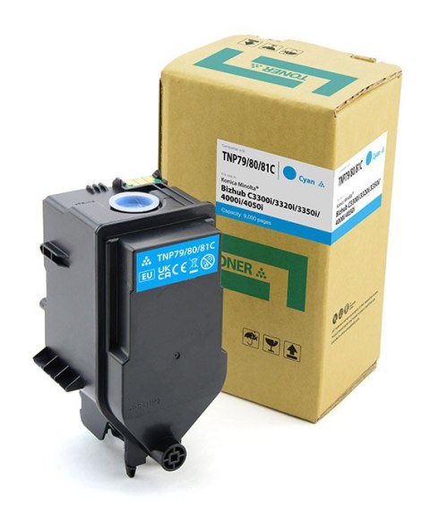 Toner Cartridge Web Cyan Minolta C3320i zamiennik TNP80C (AAJW452) Cartridge Web Toner Cartridge Web Cyan Minolta C3320i zamiennik TNP80C (AAJW452) Cartridge Web