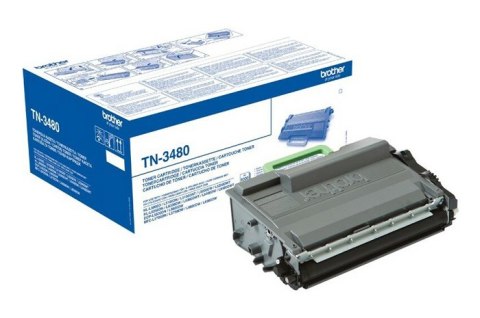 Oryginalny Toner Czarny Brother TN3480, TN-3480 Oryginalny Toner Czarny Brother TN3480, TN-3480