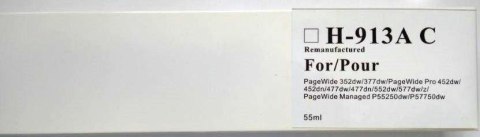 Hp 913 C reman ORINK 55ML (F6T77AE) Hp 913 C reman ORINK 55ML (F6T77AE)