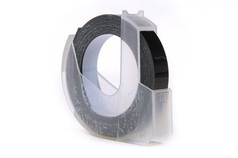 Taśma 3D JetWorld Zamiennik Dymo Białe na Czarnym (do wytłaczania, emboss) 9mm x 3m (S0898130) (10szt.) JetWorld Taśma 3D JetWorld Zamiennik Dymo Białe na Czarnym (do wytłaczania, emboss) 9mm x 3m (S0898130) (10szt.) JetWorld
