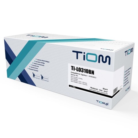 Toner Tiom do Oki C310B | 44469803 | 3500 str. | black Tiom Toner Tiom do Oki C310B | 44469803 | 3500 str. | black Tiom