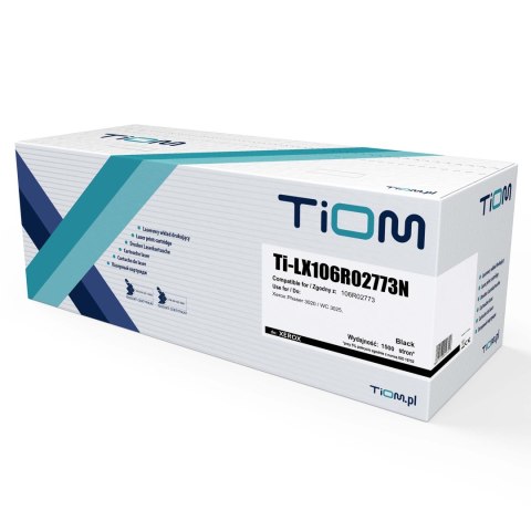 Toner Tiom do Xerox 3020N | 106R02773 | 1500 str. | black Tiom Toner Tiom do Xerox 3020N | 106R02773 | 1500 str. | black Tiom