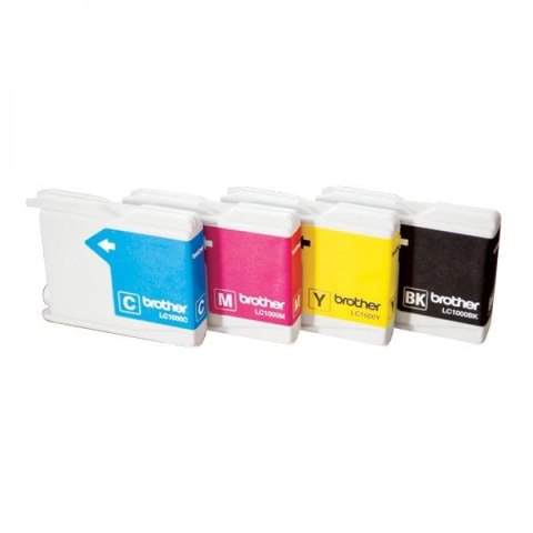 Brother oryginalny ink / tusz LC-1000C, cyan, 400s Brother oryginalny ink / tusz LC-1000C, cyan, 400s