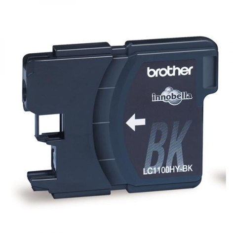 Brother oryginalny ink / tusz LC-1100HYBK, black, 900s, high capacity Brother oryginalny ink / tusz LC-1100HYBK, black, 900s, high capacity