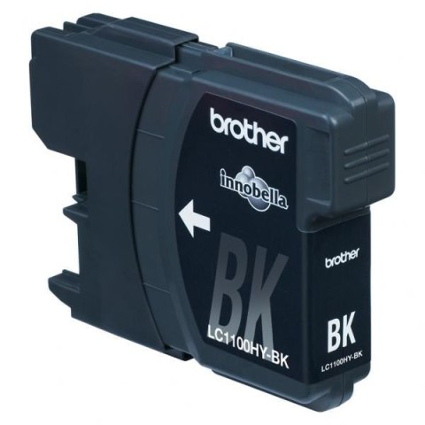 Brother oryginalny ink / tusz LC-1100HYBK, black, 900s, high capacity Brother oryginalny ink / tusz LC-1100HYBK, black, 900s, high capacity