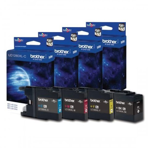 Brother oryginalny ink / tusz LC-1280XLVALBP, CMYK, 2400/3x1200s, high capacity Brother oryginalny ink / tusz LC-1280XLVALBP, CMYK, 2400/3x1200s, high capacity