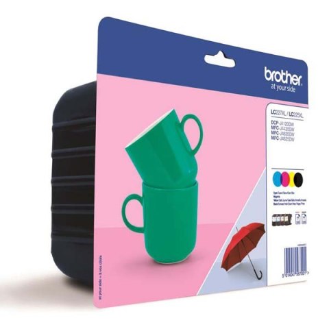 Brother oryginalny ink / tusz LC-227XLVALBP, CMYK, 1200s Brother oryginalny ink / tusz LC-227XLVALBP, CMYK, 1200s