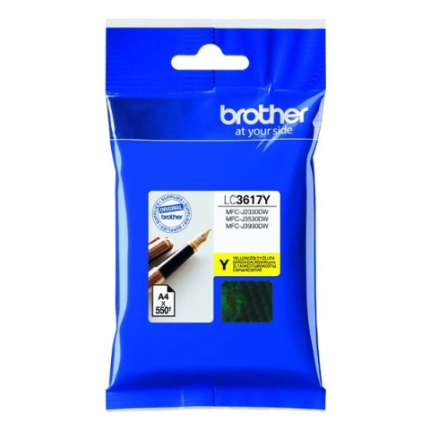 Brother oryginalny ink / tusz LC-3617Y, yellow, 550s Brother oryginalny ink / tusz LC-3617Y, yellow, 550s