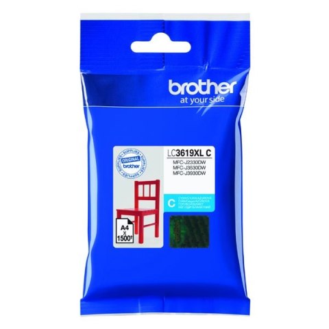Brother oryginalny ink / tusz LC-3619XLC, cyan, 1500s Brother oryginalny ink / tusz LC-3619XLC, cyan, 1500s