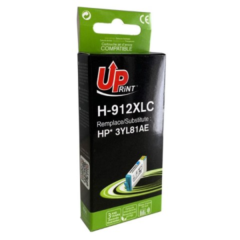 UPrint kompatybilny ink / tusz z 3YL81AE, HP 912XL, cyan, 825s UPrint kompatybilny ink / tusz z 3YL81AE, HP 912XL, cyan, 825s