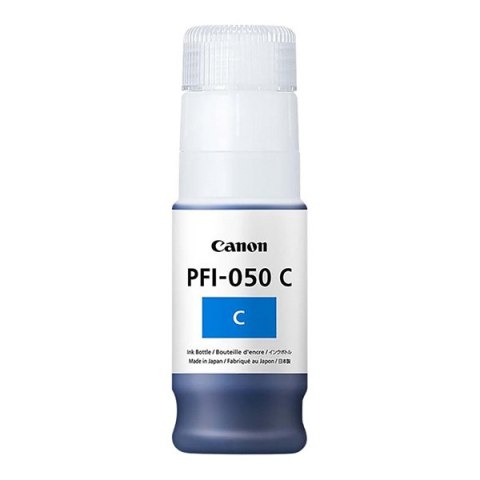 Canon oryginalna butelka ink / tusz PFI-050 C, 5699C001, cyan, 70ml Canon oryginalna butelka ink / tusz PFI-050 C, 5699C001, cyan, 70ml