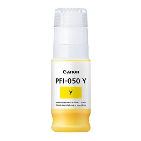 Canon oryginalna butelka ink / tusz PFI-050 Y, 5701C001, yellow, 70ml Canon oryginalna butelka ink / tusz PFI-050 Y, 5701C001, yellow, 70ml