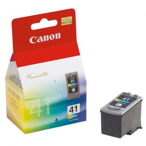 Canon oryginalny ink / tusz CL-41, 0617B001, color, 303s, 12ml Canon oryginalny ink / tusz CL-41, 0617B001, color, 303s, 12ml