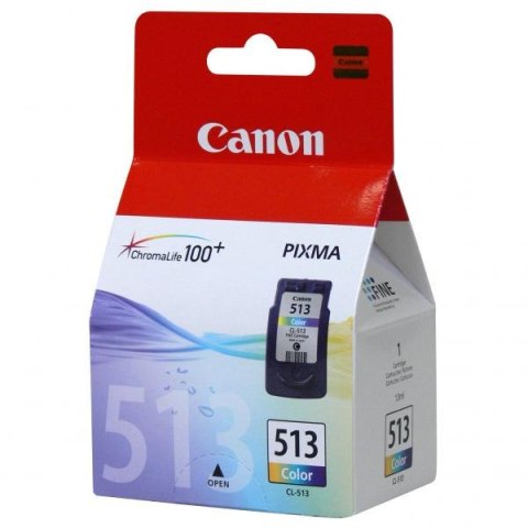 Canon oryginalny ink / tusz CL-513, 2971B001, color, 350s, 13ml Canon oryginalny ink / tusz CL-513, 2971B001, color, 350s, 13ml