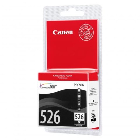 Canon oryginalny ink / tusz CLI-526 BK, 4540B001, black, 9ml Canon oryginalny ink / tusz CLI-526 BK, 4540B001, black, 9ml