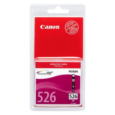 Canon oryginalny ink / tusz CLI-526 M, 4542B001, magenta, 9ml Canon oryginalny ink / tusz CLI-526 M, 4542B001, magenta, 9ml