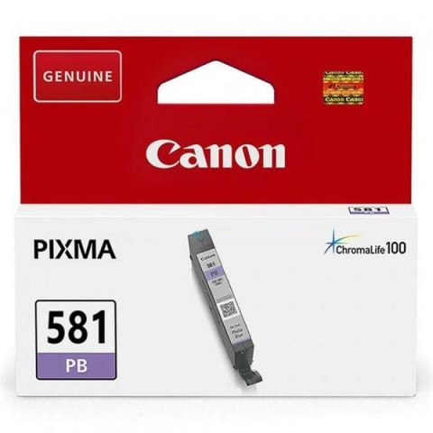 Canon oryginalny ink / tusz CLI-581 XL PB, 2053C001, photo blue, 8,3ml, high capacity Canon oryginalny ink / tusz CLI-581 XL PB, 2053C001, photo blue, 8,3ml, high capacity