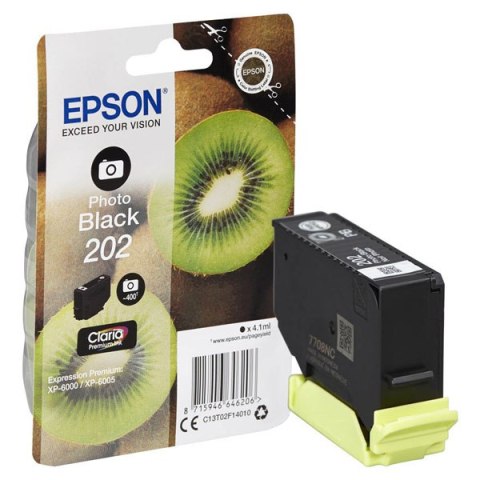 Epson oryginalny ink / tusz 13T02F14010, 202, photo black, 400 (foto)s, 1x4.1ml Epson oryginalny ink / tusz 13T02F14010, 202, photo black, 400 (foto)s, 1x4.1ml