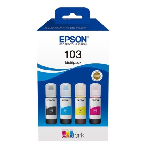 Epson oryginalny ink / tusz C13T00S64A, 103, T00S64A, CMYK Epson oryginalny ink / tusz C13T00S64A, 103, T00S64A, CMYK