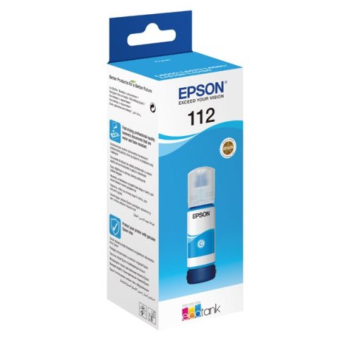 Epson oryginalny ink / tusz C13T06C24A, 112, cyan Epson oryginalny ink / tusz C13T06C24A, 112, cyan