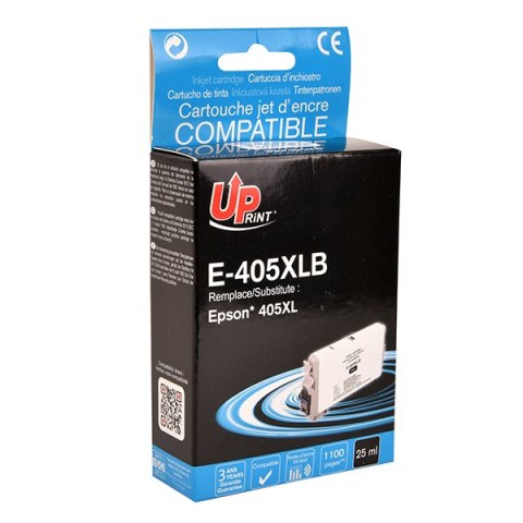 UPrint kompatybilny ink / tusz z C13T05H14010, 405XL, E-405XLB, black, 1100s, 25ml UPrint kompatybilny ink / tusz z C13T05H14010, 405XL, E-405XLB, black, 1100s, 25ml