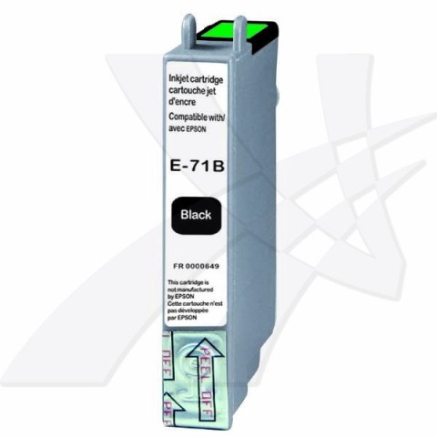 UPrint kompatybilny ink / tusz z C13T07114011, E-71B, black, 12ml UPrint kompatybilny ink / tusz z C13T07114011, E-71B, black, 12ml