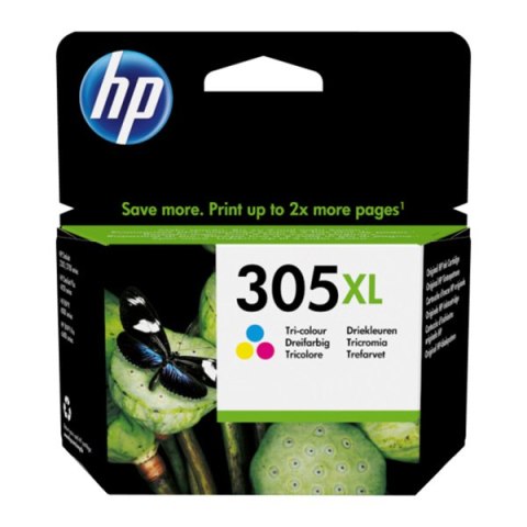 HP oryginalny ink / tusz 3YM63AE, HP 305XL, HP 305XL, Tri-colour, 200s, 5ml, High yield HP oryginalny ink / tusz 3YM63AE, HP 305XL, HP 305XL, Tri-colour, 200s, 5ml, High yield