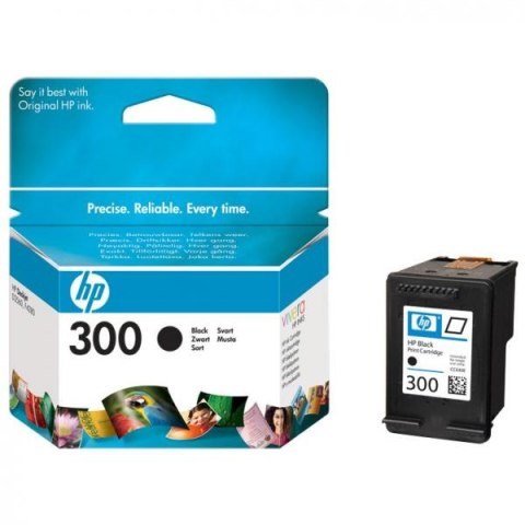 HP oryginalny ink / tusz CC640EE, HP 300, black, 200s, 4ml HP oryginalny ink / tusz CC640EE, HP 300, black, 200s, 4ml