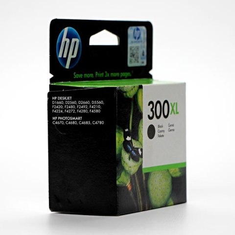 HP oryginalny ink / tusz CC641EE, HP 300XL, black, 600s, 12ml HP oryginalny ink / tusz CC641EE, HP 300XL, black, 600s, 12ml