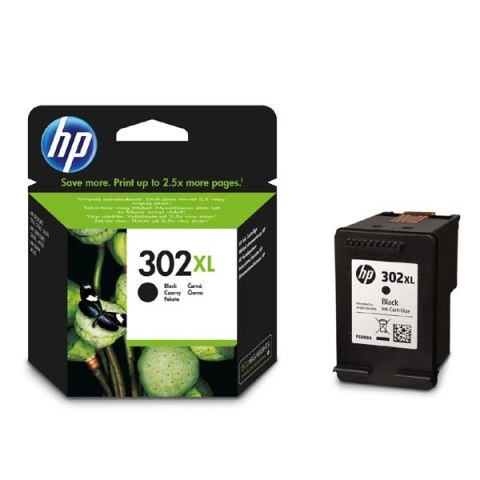 HP oryginalny ink / tusz F6U68AE, HP 302XL, black HP oryginalny ink / tusz F6U68AE, HP 302XL, black