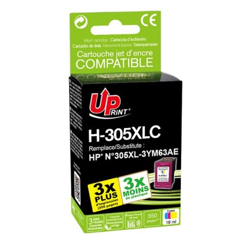 UPrint kompatybilny ink / tusz z 3YM63AE, HP 305XL, H-305XLCL, Tri-colour, 350s, High yield UPrint kompatybilny ink / tusz z 3YM63AE, HP 305XL, H-305XLCL, Tri-colour, 350s, High yield
