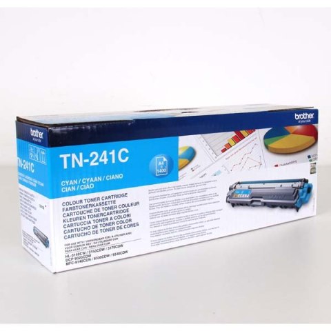 Brother oryginalny toner TN241C, cyan, 1400s Brother oryginalny toner TN241C, cyan, 1400s