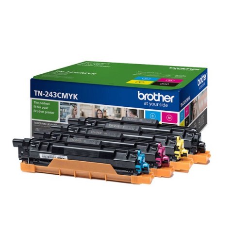 Brother oryginalny toner TN243CMYK, CMYK, 1000s Brother oryginalny toner TN243CMYK, CMYK, 1000s