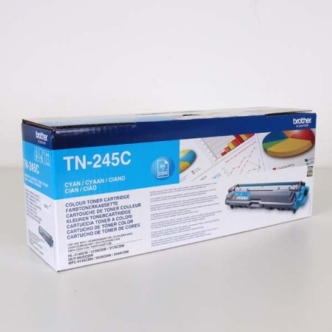 Brother oryginalny toner TN245C, cyan, 2200s Brother oryginalny toner TN245C, cyan, 2200s