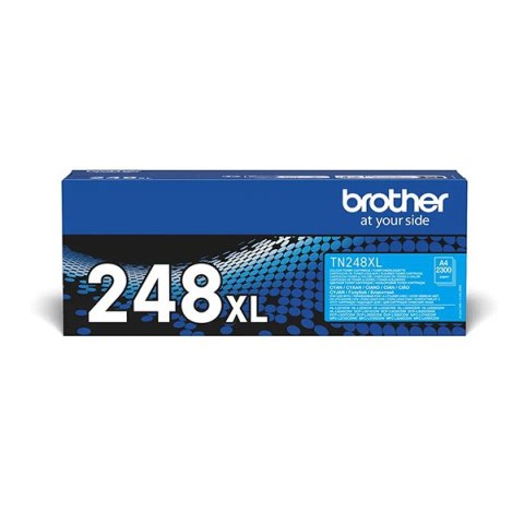 Brother oryginalny toner TN248XLC, cyan, 2300s Brother oryginalny toner TN248XLC, cyan, 2300s