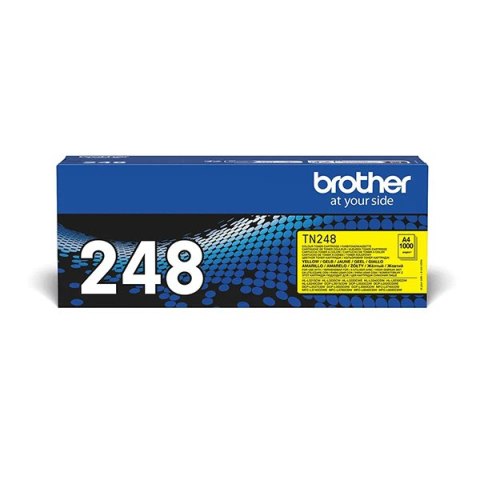 Brother oryginalny toner TN248Y, yellow, 1000s Brother oryginalny toner TN248Y, yellow, 1000s