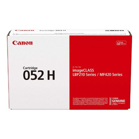 Canon oryginalny toner 052 H BK, 2200C002, black, 9200s, high capacity Canon oryginalny toner 052 H BK, 2200C002, black, 9200s, high capacity