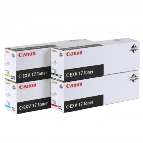 Canon oryginalny toner C-EXV17 C, 0261B002, cyan, 36000s Canon oryginalny toner C-EXV17 C, 0261B002, cyan, 36000s