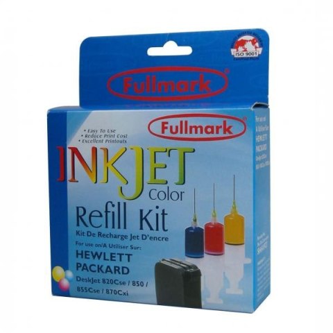 Fullmark refil dla 51641AE, color, 3x17ml, dla HP DeskJet 850, 1600 Fullmark refil dla 51641AE, color, 3x17ml, dla HP DeskJet 850, 1600