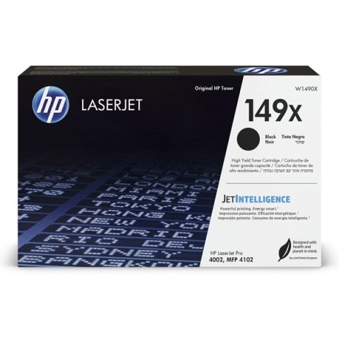 HP oryginalny toner W1490X, HP 149X, black, 9500s, high capacity HP oryginalny toner W1490X, HP 149X, black, 9500s, high capacity