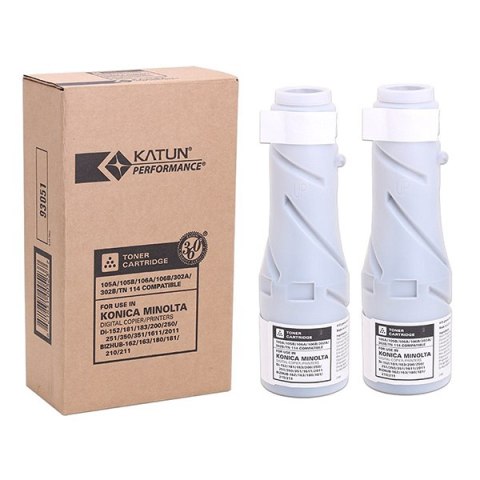 Katun Performance kompatybilny toner z Konica Minolta TN114, MT105, 8937-784, 8936-604, black, 22000s, 2x413g Katun Performance kompatybilny toner z Konica Minolta TN114, MT105, 8937-784, 8936-604, black, 22000s, 2x413g