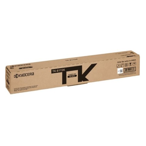 Kyocera oryginalny toner 1T02P30NL0, TK-8115K, black, 12000s Kyocera oryginalny toner 1T02P30NL0, TK-8115K, black, 12000s