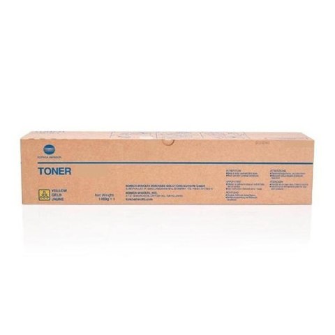 Konica Minolta oryginalny toner AAJW252, TNP-80Y, yellow, 9000s Konica Minolta oryginalny toner AAJW252, TNP-80Y, yellow, 9000s