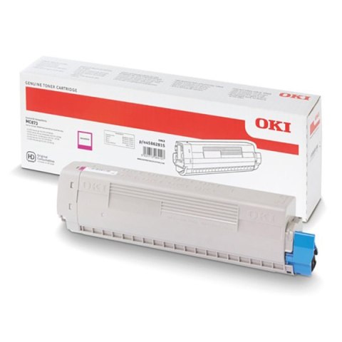 OKI oryginalny toner 45862815, magenta, 10000s OKI oryginalny toner 45862815, magenta, 10000s
