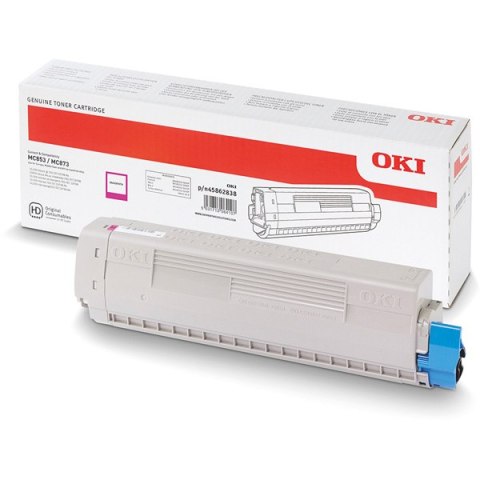 OKI oryginalny toner 45862838, magenta, 7300s OKI oryginalny toner 45862838, magenta, 7300s