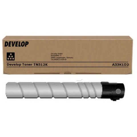 Develop oryginalny toner A33K1D2, TN-512K, black, 27500s Develop oryginalny toner A33K1D2, TN-512K, black, 27500s