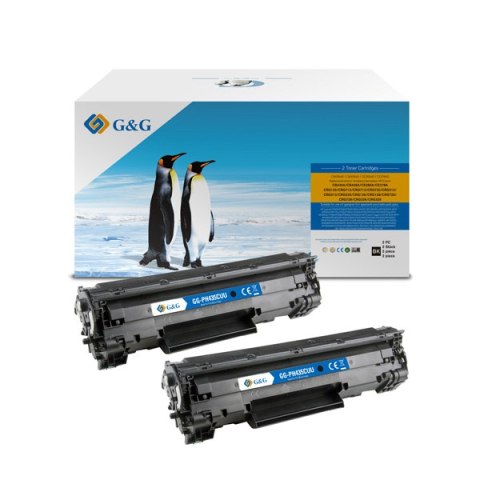 G&G kompatybilny toner z HP CB435A, CB436A, CE285A, CE278A, Canon CRG128, NT-PH435CUU, HP 35A, black, 2000s G&G kompatybilny toner z HP CB435A, CB436A, CE285A, CE278A, Canon CRG128, NT-PH435CUU, HP 35A, black, 2000s