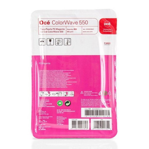Oce oryginalny toner 1070010541, P3, magenta, 500g Oce oryginalny toner 1070010541, P3, magenta, 500g
