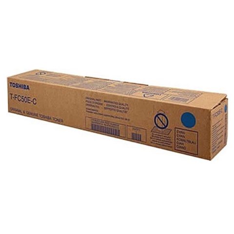 Toshiba oryginalny toner T-FC50EC, 6AJ00000113, 6AJ00000227, cyan, 33600s Toshiba oryginalny toner T-FC50EC, 6AJ00000113, 6AJ00000227, cyan, 33600s
